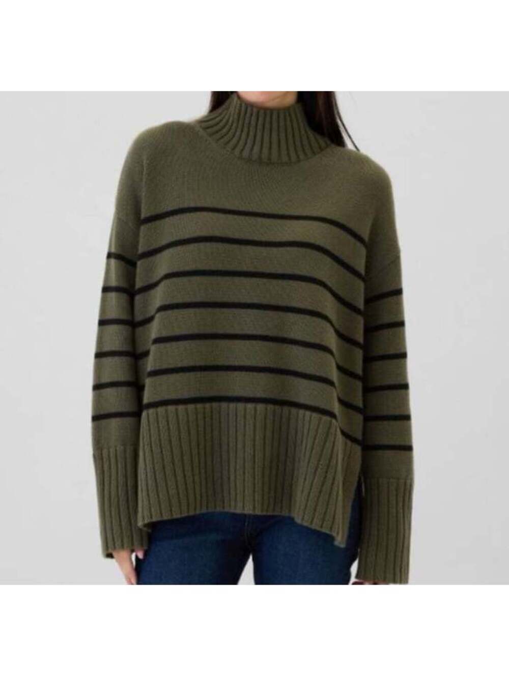 Gap oversized mockneck sweater